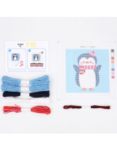 Mon 1er kit tapisserie - Pingouin 2