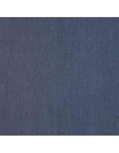 Tissu tencel denim - Bleu indigo