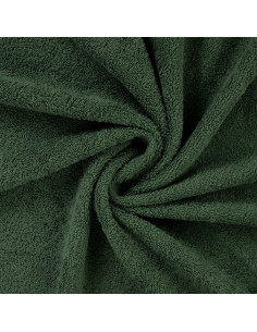 Tissu éponge - Vert forêt