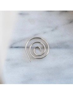 Spirale arrêt mailles pour tricot - Argent 2