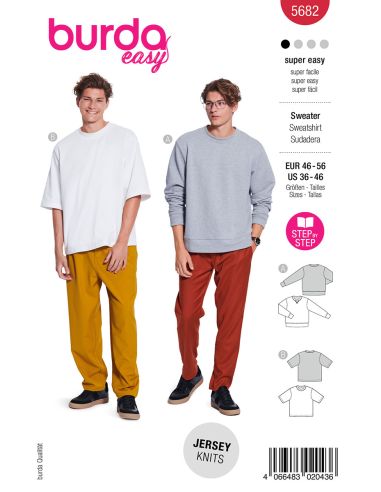 Patron de T-shirt - Burda 5682