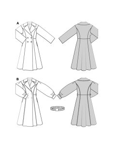 Patron de manteau - Burda 5683 2