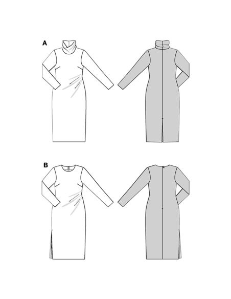 Patron de robe - Burda 5684