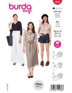 Patron de T-shirt - Burda 5689