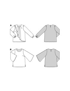 Patron de blouse - Burda 5692 2
