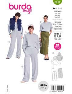 Patron de sweatshirt - Burda 5694