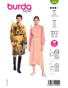 Patron de robe - Burda 5696