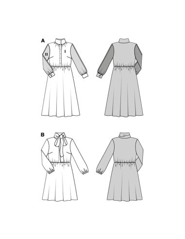Patron de robe - Burda 5696