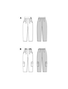 Patron de pantalon - Burda 5699 2