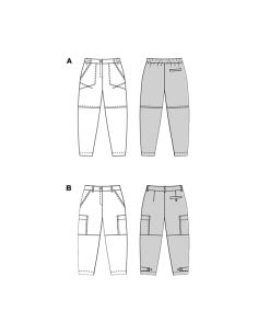 Patron de pantalon - Burda 5703 2