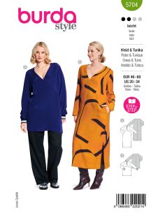 Patron de robe - Burda 5704