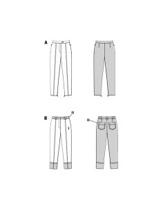 Patron de pantalon - Burda 5712 2
