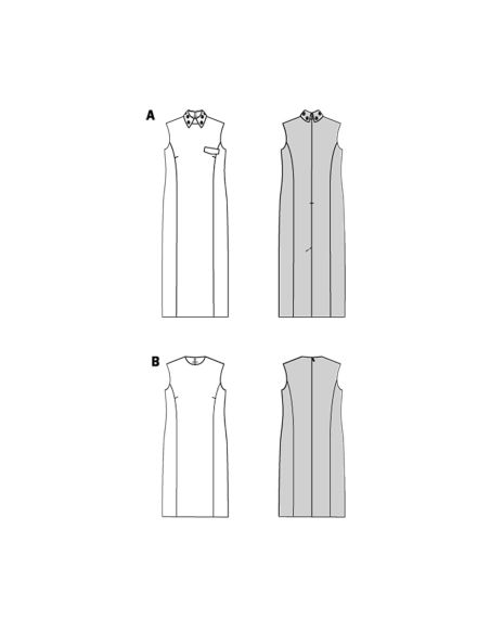 Patron de robe - Burda 5713