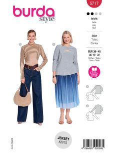Patron de T-shirt - Burda 5717