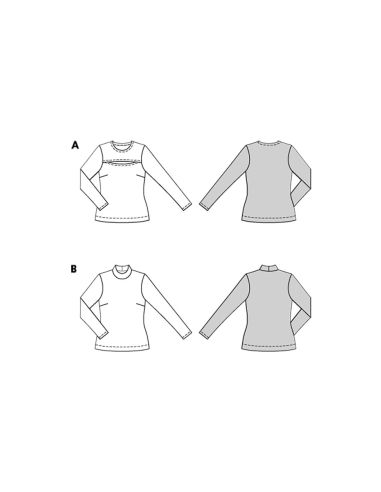 Patron de T-shirt - Burda 5717