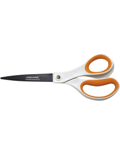 Ciseaux Fiskars titanium anti-adhésifs universels 21 cm