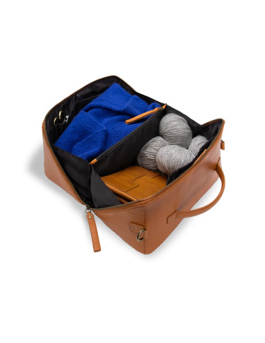 Sac à bandoulière Muud Cleo midi - Whisky