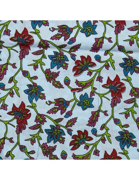Tissu voile de coton indien - Ilango