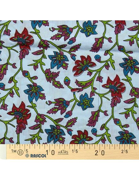 Tissu voile de coton indien - Ilango