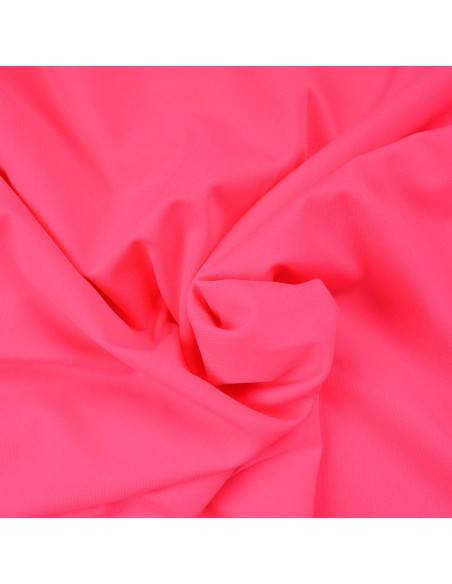 Tissu lycra maillot de bain - Rose fluo