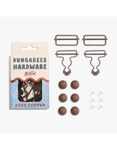 Kit bouclerie pour salopettes - Cuivre