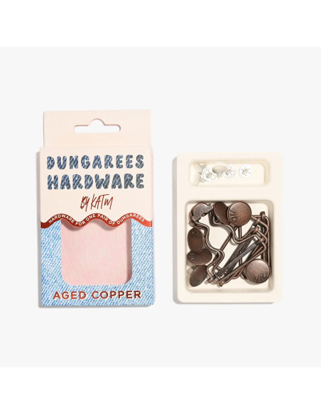 Kit bouclerie pour salopettes - Cuivre
