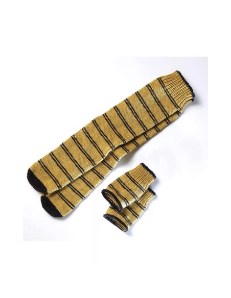 Kit de tricot Harry Potter – Chaussettes et Mitaines Poufsouffle
