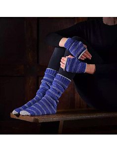 Kit de tricot Harry Potter – Chaussettes et Mitaines Serdaigle