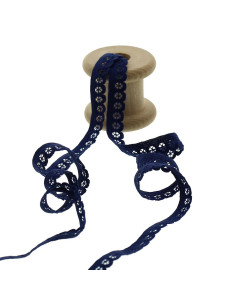 Elastique lingerie culotte - Bleu marine