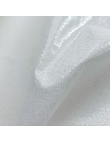 Percale thermocollante double face