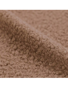 Tissu fourrure curly - Mocha