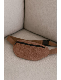 Tissu fourrure curly - Mocha 2