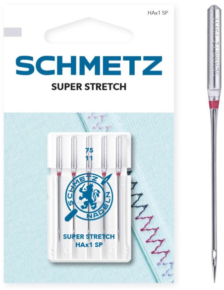 Aiguilles super stretch Schmetz