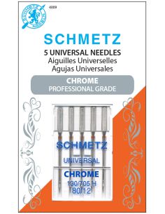 Aiguilles universal chromé Schmetz