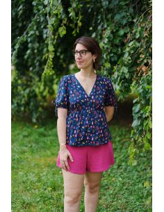 Tissu viscose One Apple A Day - Lise Tailor 2