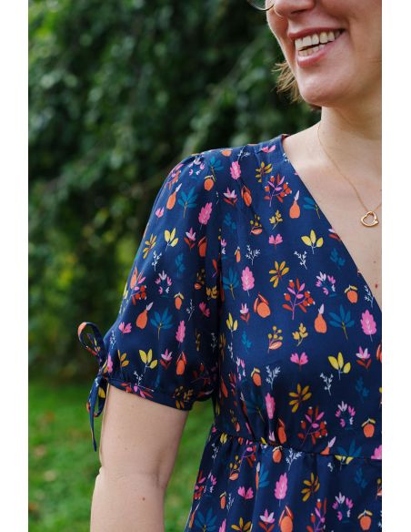 Tissu viscose One Apple A Day - Lise Tailor