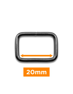 Boucle rectangulaire - Canon de fusil 20 mm