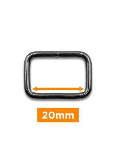 Boucle rectangulaire - Canon de fusil 20 mm