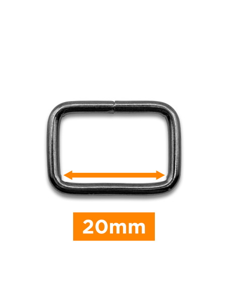 Boucle rectangulaire - Canon de fusil 20 mm