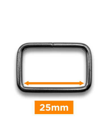 Boucle rectangulaire - Canon de fusil 25 mm