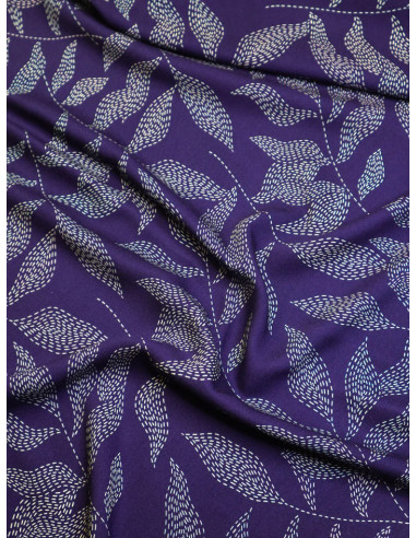 Tissu twill viscose Lulu - Indigo
