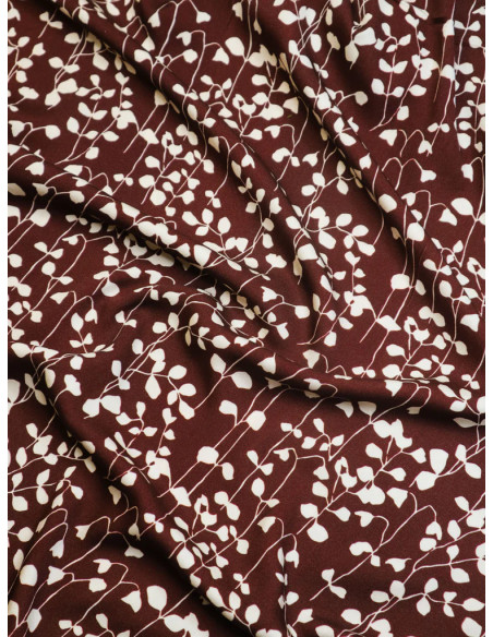 Tissu twill viscose Goya - Rust