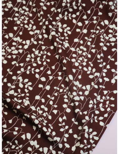 Tissu twill viscose Goya - Rust