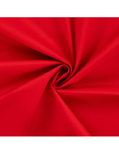Tissu twill toile de travail - Rouge
