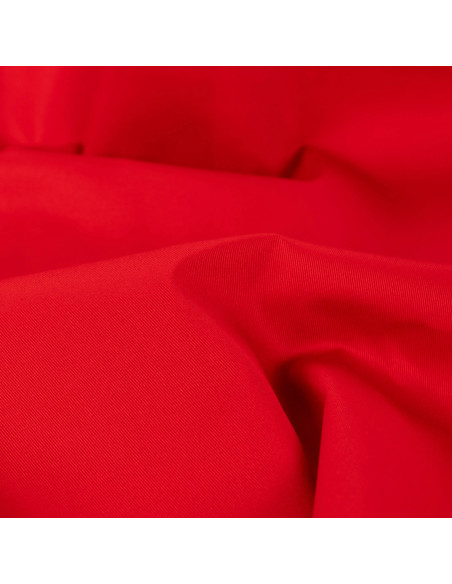 Tissu twill toile de travail - Rouge