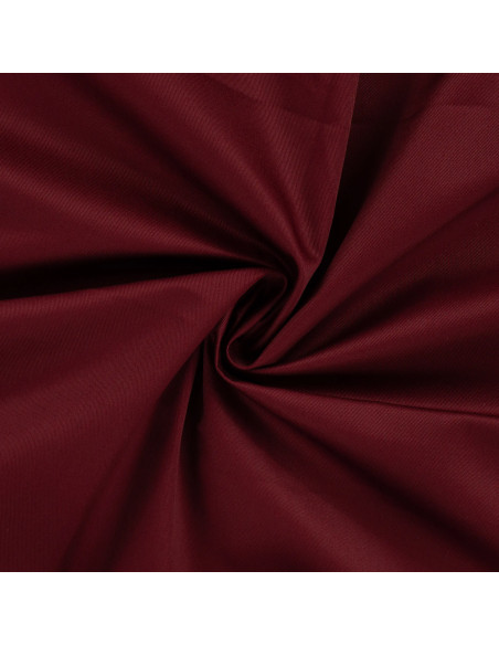 Tissu twill toile de travail - Lie de vin