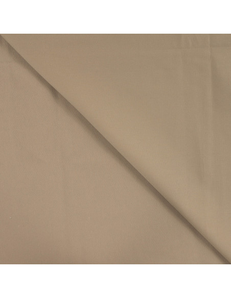 Tissu twill toile de travail - Taupe
