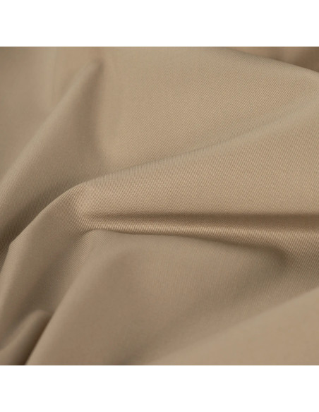 Tissu twill toile de travail - Taupe