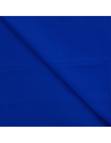 Tissu twill toile de travail - Bleu royal