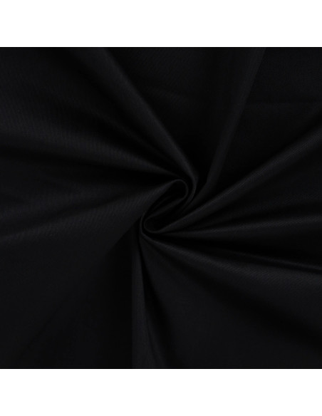 Tissu twill toile de travail - Noir